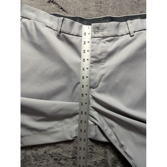 Nike Golf Standard Fit Pants Men's Size 38x32 Gray - Picture 9 of 16